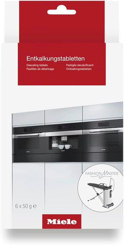 Miele 10178330 Descaling Tablets, 6 Tablets (Pack of 2)