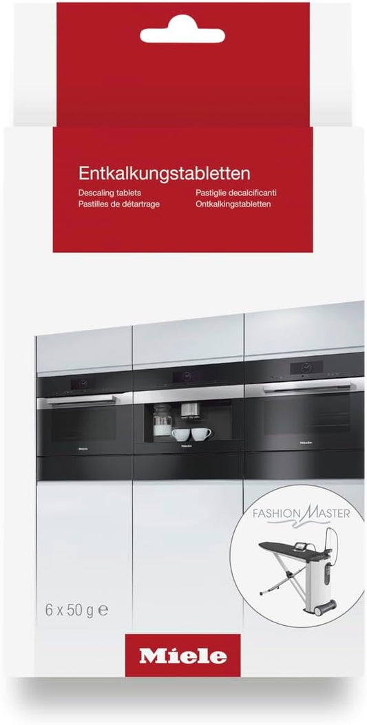 Miele 10178330 Descaling Tablets, 6 Tablets (Pack of 2)