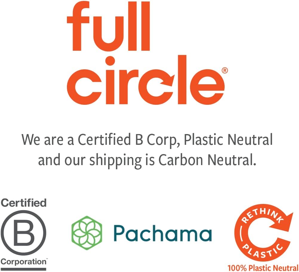 Full Circle Tough Sheets Reusable Plant-based Paper Towels – Super-Absorbent, Bamboo Towels - Multi-Use Cleaning Products - 30 Sheet Roll