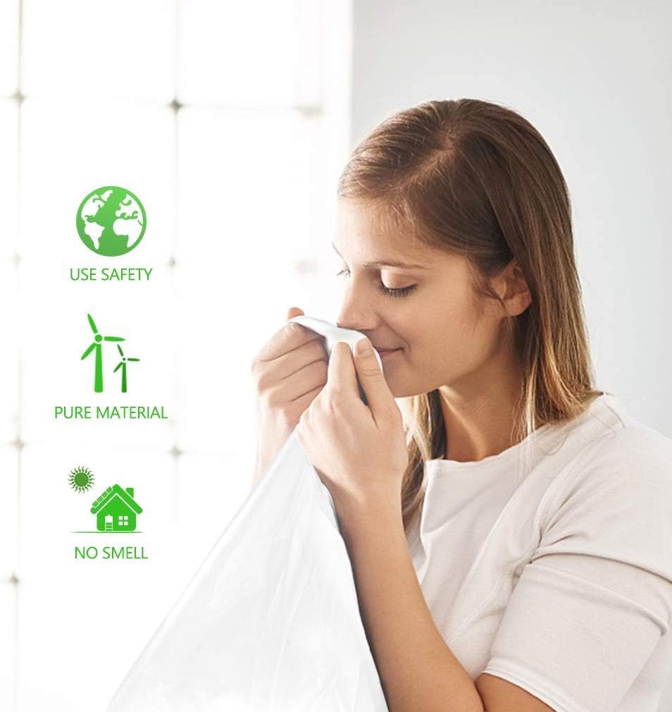 Teivio Small Trash Bags 4 Gallon 120 Counts Garbage Bags, Bathroom Trash Can Bin Liners, Small Plastic Bags for home office kitchen, fit 12-15 Liter, 3,3.5,4.5 Gal, Clear