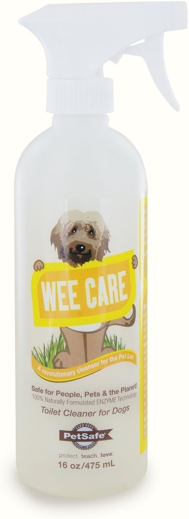 PetSafe Wee Care Pet Loo Enzyme Cleaner - 100% Biodegradable - Chemical Free - Erases Stains and Odors
