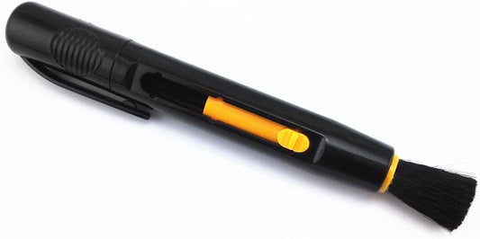 yueton?Pen Shape Double Ended Retractable Adjustable Button Cleaning Brush Mini Handheld Portable Magic Brush Cleaner Dusting Brush