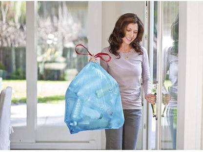 Glad Recycling 30 gal. Trash Bags Drawstring 28 pk