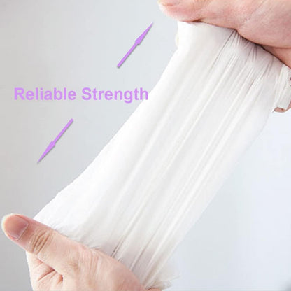 Small Trash Bags, Inwaysin Small Garbage Bags 4-6 Gallon Biodegradable Can Liners Thicken, Size Expanded, White 200 Counts