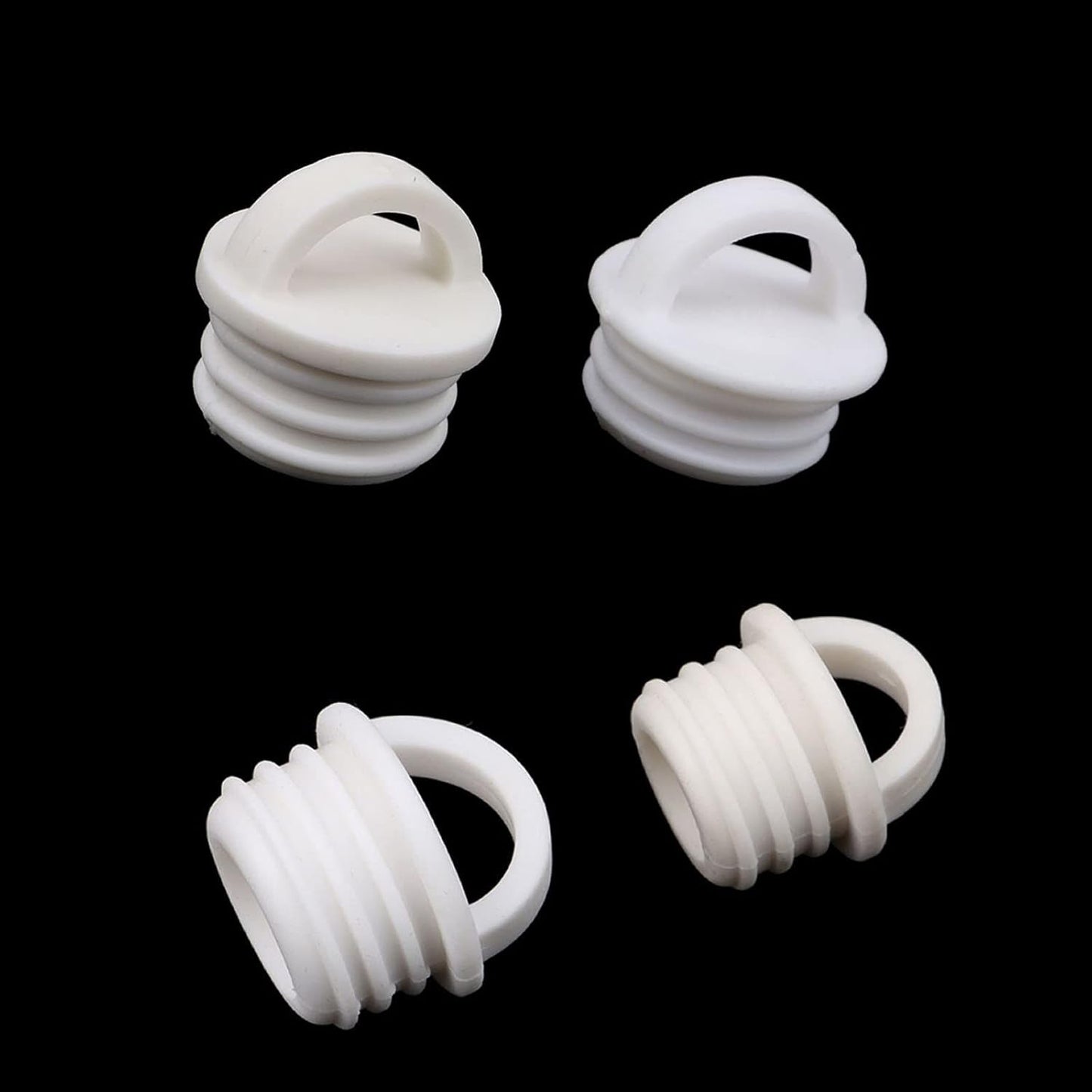 5 Pack Mop Bucket Drain Plug Replacement Sink Hole Stopper with Grips End Cap Cover for Mop and Bucket with Wringer Set Commercial Mop Bucket Spin Mop System Flat Squeeze Mop 19mm 3/4 Inch
