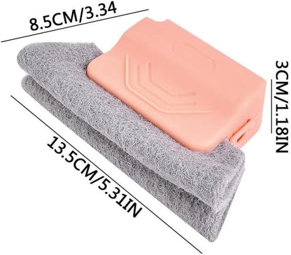 Magic Window Track Cleaner, 2024 New Window Groove Cleaning Brush Tools Set, Creative Cleaner Brushes Tools for Window lides Gaps, Sliding Door Track, Tile Lines Shutter Car Vents (Mixed, 3PCS)