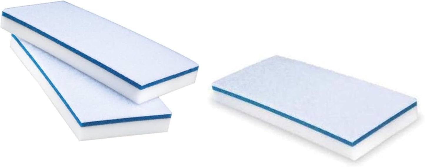 Magic Mopper Sponge Eraser Mop Pad | Compatible with Swiffer Wet Jet and 12" Wet Spray Mops | 12-inch Magic Sponge Eraser Mop Pad | 3 Pack