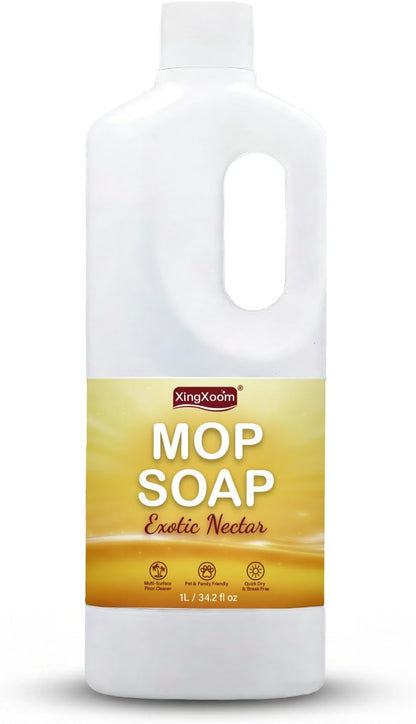 Scented Mop Soap - Premium Floor Cleaner Concentrate for Tile, Wood & Laminate, Streak-Free Low Foam Mopping Solution, Luxury Home Aromatherapy, 1L / 34.2 fl oz (Twilight Mist)