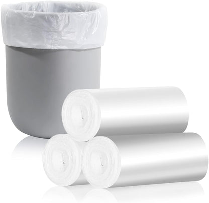 CHARMOUNT 4 Gallon Trash Bag - Unscented 4 Gallon Garbage Bags for Bathroom, Kitchen, Bedroom, 105 Count (15 Liter) …