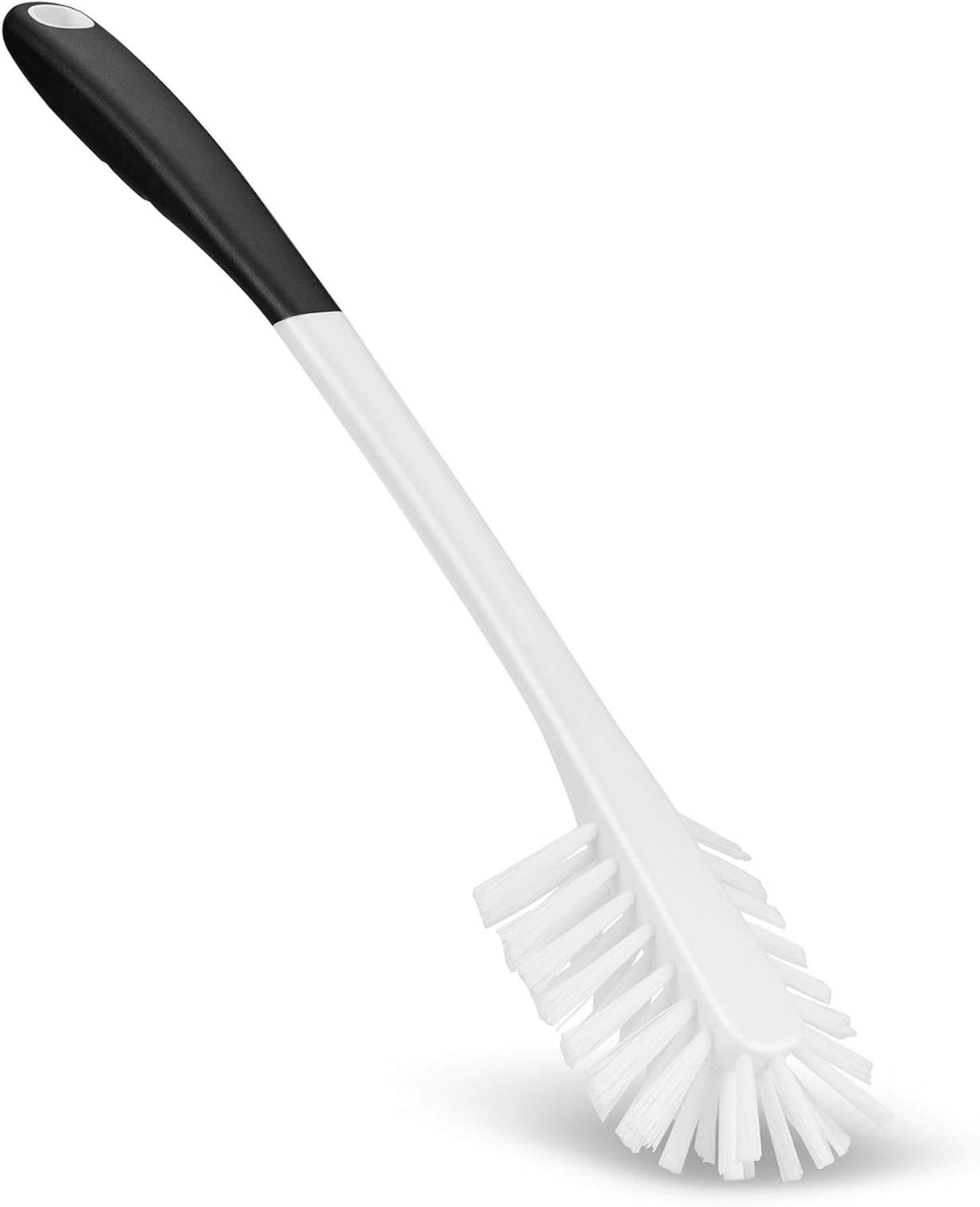 MOSOLAN 3-in-1 Water Bottle Cleaning Brush Set - Long Handle Scrubbing Brush for Tumbler, Straw, Baby Bottles, Drinking Glasses, White