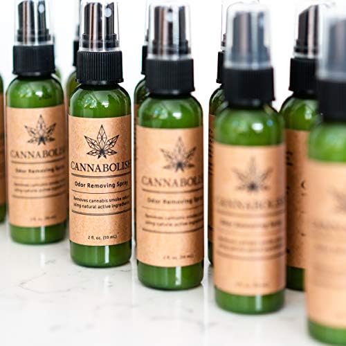 Cannabolish Lavender Odor Removing Spray and Air Freshener, 2 fl. oz. Travel Size