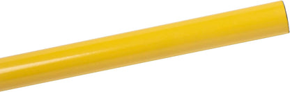 Restaurantware RW Clean 54.3 Inch Non-Slip Handle For Floor Squeegee - Hanging Loop Durable Yellow Iron Handle