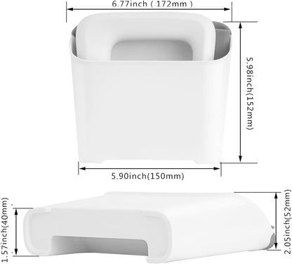 Mini Dustpan and Brush Wisp Broom and Dustpan Portable Handheld for Keyboard Bedroom Bathroom Kitchen Counter Camping Tent BBQ Table Pet(1 Set)