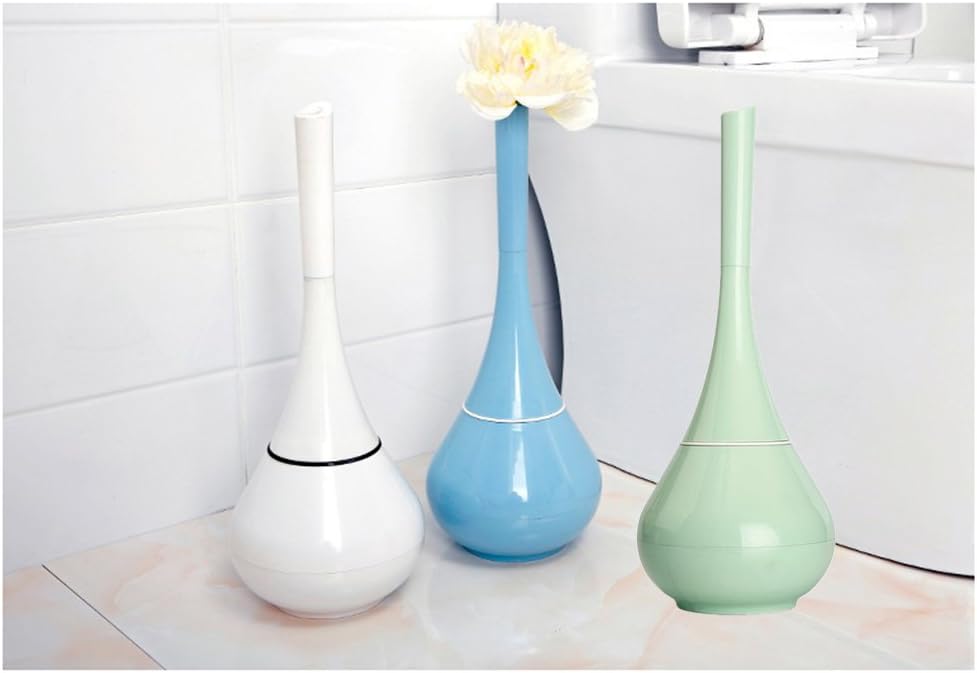Toilet Brush with Holder, INCHANT Bathroom Detachable Toilet Brush - Blue