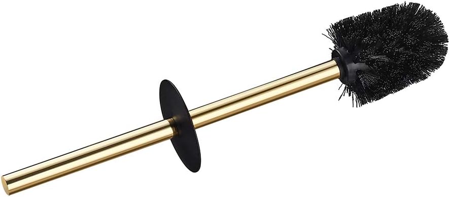 BGL Stainless Steel 304 Black Toilet Bowl Brush and Holder Set Cleaning Tool Holder with Toilet Brush