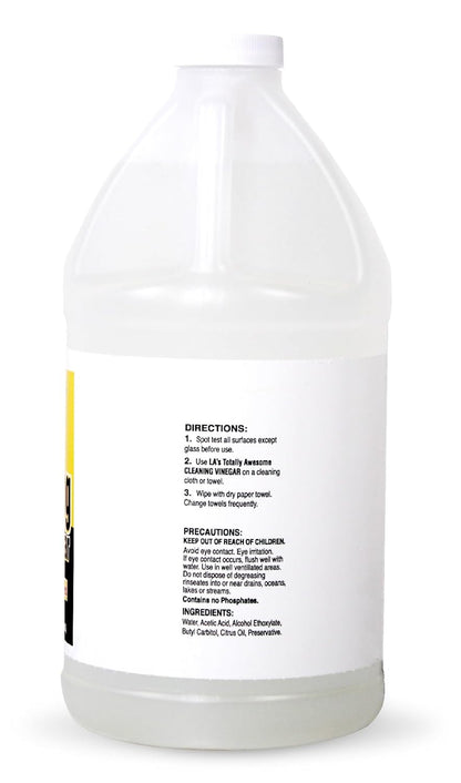 LA's Totally Awesome Streak Free Cleaning Vinegar, 64 oz (2 Pack)