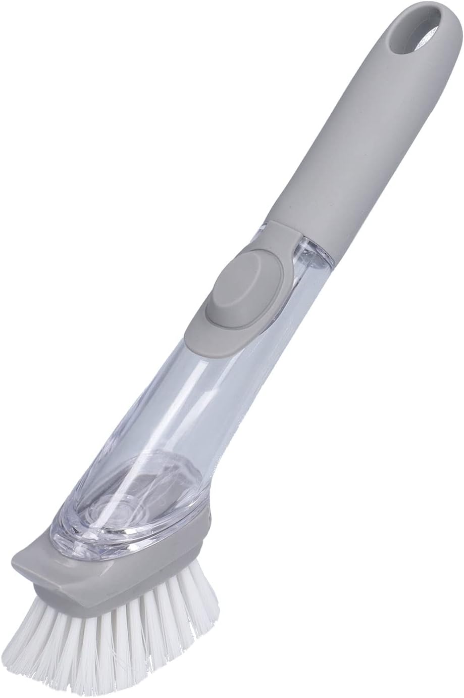 Soap Dispensing Dish Brush, Sink Dish Scrubber with Handle Hanging Replacement
