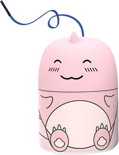 Toilet Bowl Cleaners Automatic Toilet Cleaner for Inside the Bowl Bathroom Toilet Tank Cleaner Dinosaur Shape Design Household with Rope Toulet Cleaning Supplies - Pink Peach Scent