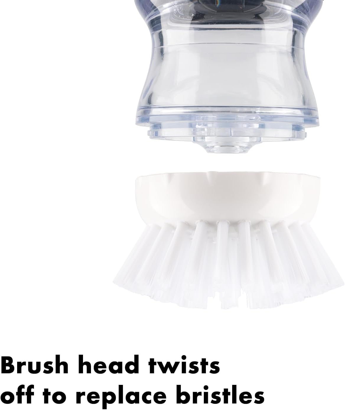 OYV 4 Pack Soap Dispensing Palm Brush Refills, Palm Brush Replacement Head, Palm Brush Refill Head, Palm Brush Refill for Soap Dispensing Palm Brush