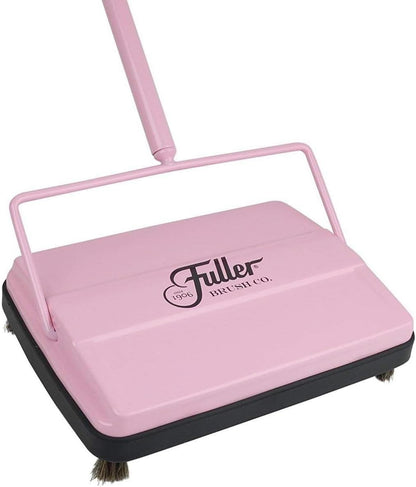 Fuller Brush 17033 Electrostatic Carpet & Floor Sweeper - 9" Cleaning Path - Lightweight - Ideal for Crumby Messes - Works On Carpets & Hard Floor Surfaces - Blue
