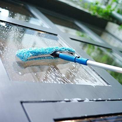 Unger Professional 18” Combi Window Cleaning Tool Refill Sleeve for Washer Products, High Absorbent Squeegee Sponge to Clean Glass Surfaces, Gently Scrubbing and Washing Replacement