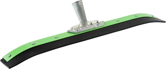 Restaurantware-SQUEEGEE ONLY: Clean Tek Professional 29.92 Inch Floor Squeegee, 1 Broom With Double Rubber Blade - Handle Sold Separately, Heavy-Duty, Steel Wiper For Concrete Floor
