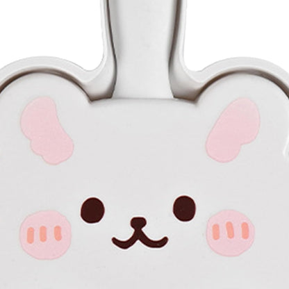 Portable Hand Broom and Dustpan Set, Cute Mini Broom and Dustpan Set with Durable Brush,Lightweight Small Dust Pan and Broom Set for Desktop Cleaning Small Space Cleaning(Rabbit)