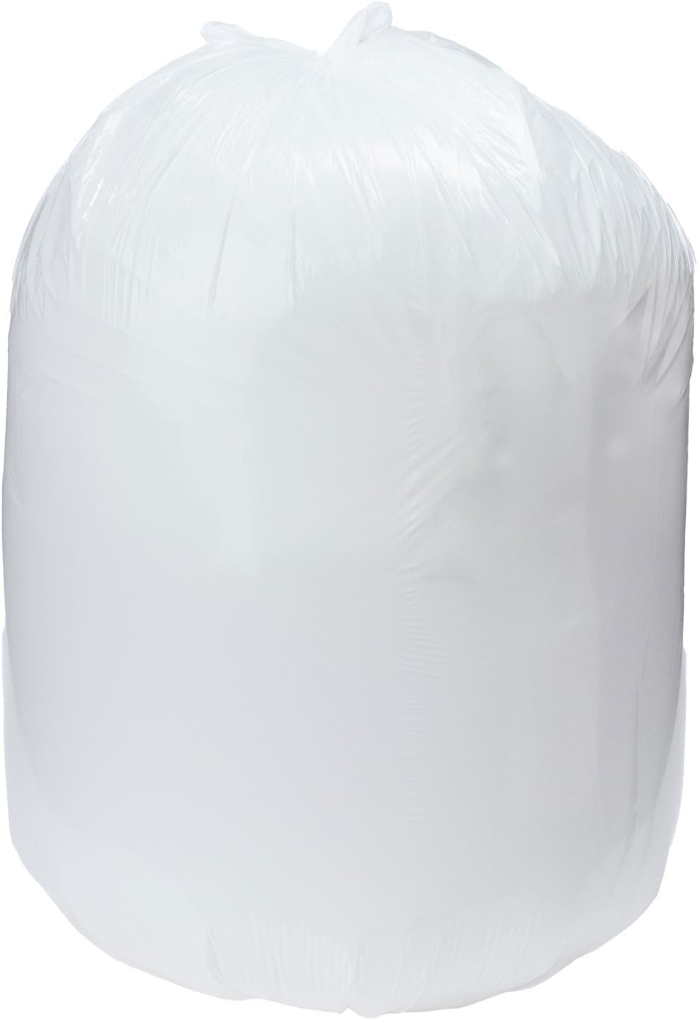Ultrasac Heavy Duty 55 Gallon Clear Trash Bags - (Value 50 Pack) - 1.2 MIL equivalent Industrial Strength Plastic 37" x 54" for 50-55 Gal Cans -Fits Toter, Rubbermaid Brute, Carlislie Bronco etc.