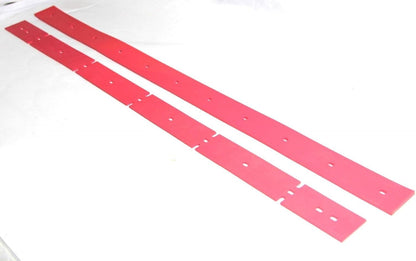 Floor Scrubber Rubber Squeegee Blade Kit (2pcs) for elife Model 300X (Squeegee 33" for 300X(MX3Z))
