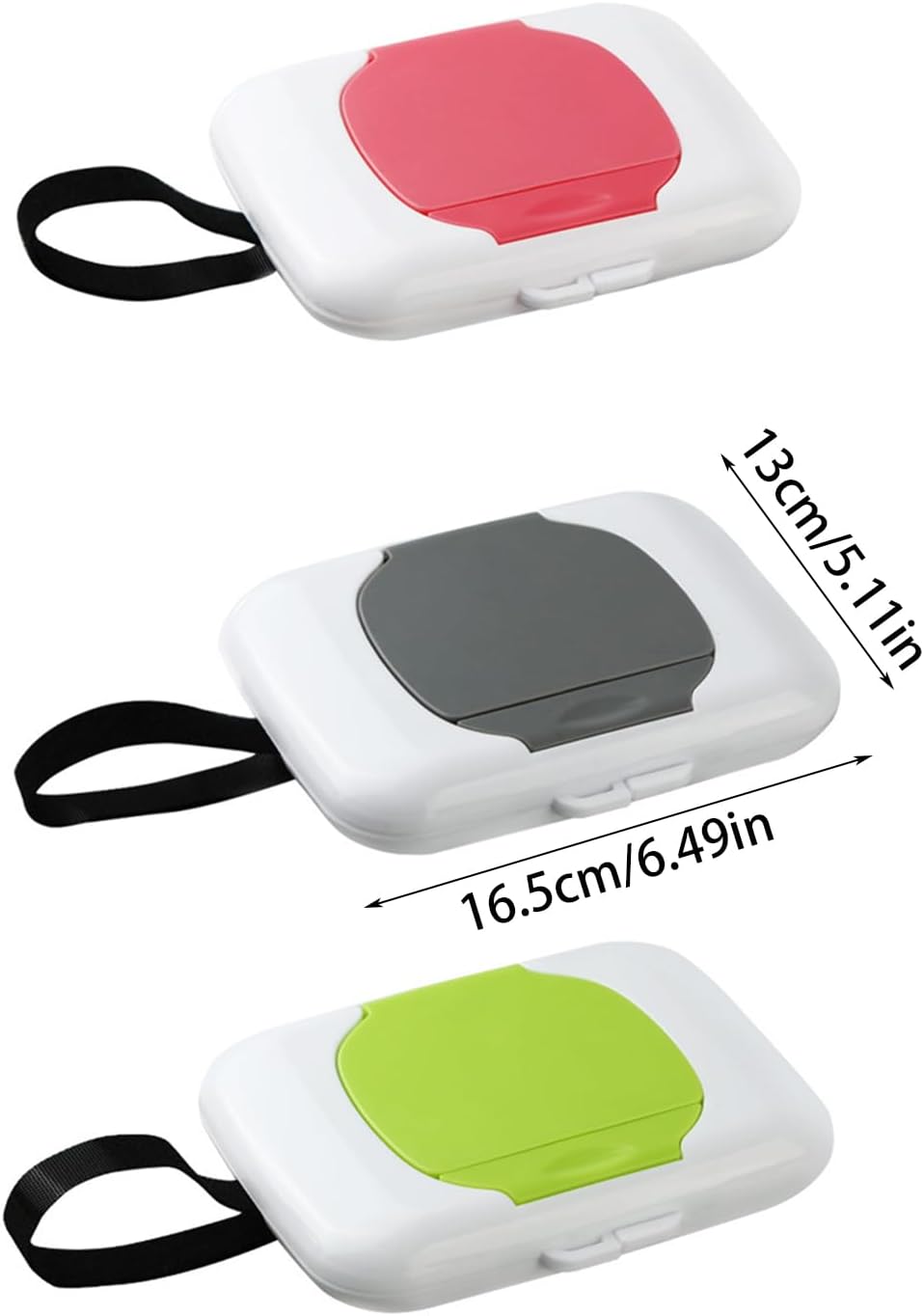 Refillable Wipe Holder Reusable Travel Wet Wipe Container Baby Wipe Hanging Box Case Baby Strollers Wipes Dispensers