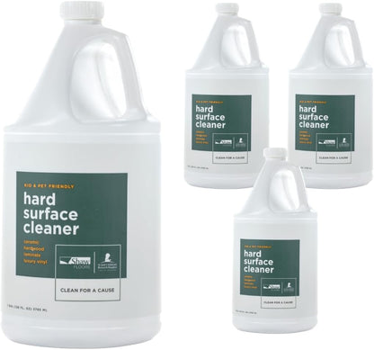 Shaw Floors Hard Surface Cleaner- 128 Fl Oz - Refill for Spray Mops and Spray Bottles - Ideal for Hardwood, Vinyl, Ceramic, Glass, Countertops, and MORE | Makes 4 (32oz) bottles