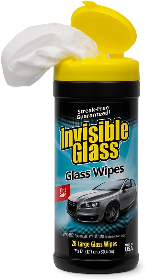 Invisible Glass 92164 Premium Glass Cleaner Spray for Car Windshields and Windows, Automotive and Home Window Cleaner, Streak-Free, Ammonia-Free, Tint-Safe – 22 fl oz
