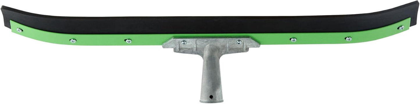 Restaurantware-SQUEEGEE ONLY: Clean Tek Professional 29.92 Inch Floor Squeegee, 1 Broom With Double Rubber Blade - Handle Sold Separately, Heavy-Duty, Steel Wiper For Concrete Floor