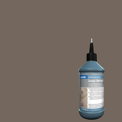 MAPEI UltraCare Grout Refresh, Universal Grout Colorant & Sealer, 8 oz Bottle – Easy Grout Restoration & Protection, 5047 Charcoal - Colors A