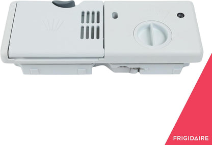 Frigidaire 154574401 Detergent and Rinse Aid Dispenser for Dishwashers, White