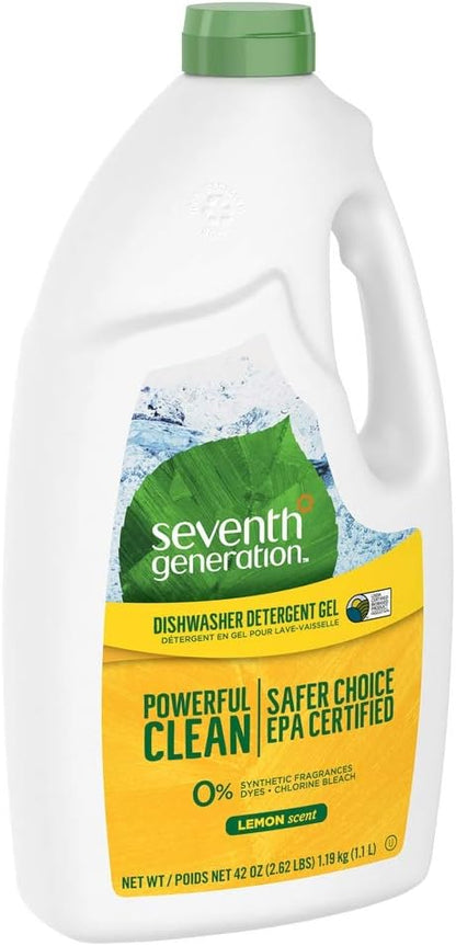 Seventh Generation Free and Clear Dishwasher Detergent Gel 42 Fluid ounce
