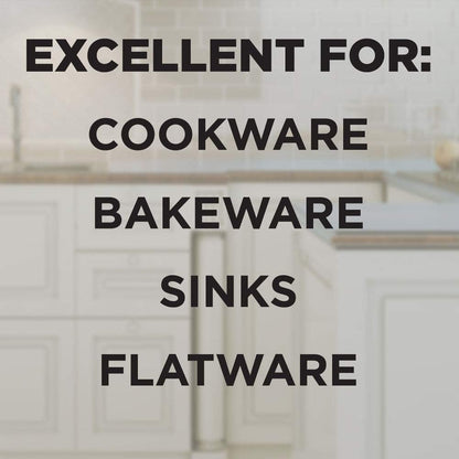 Weiman Stainless Steel Sink and Pots & Pans Cleaner and Polish