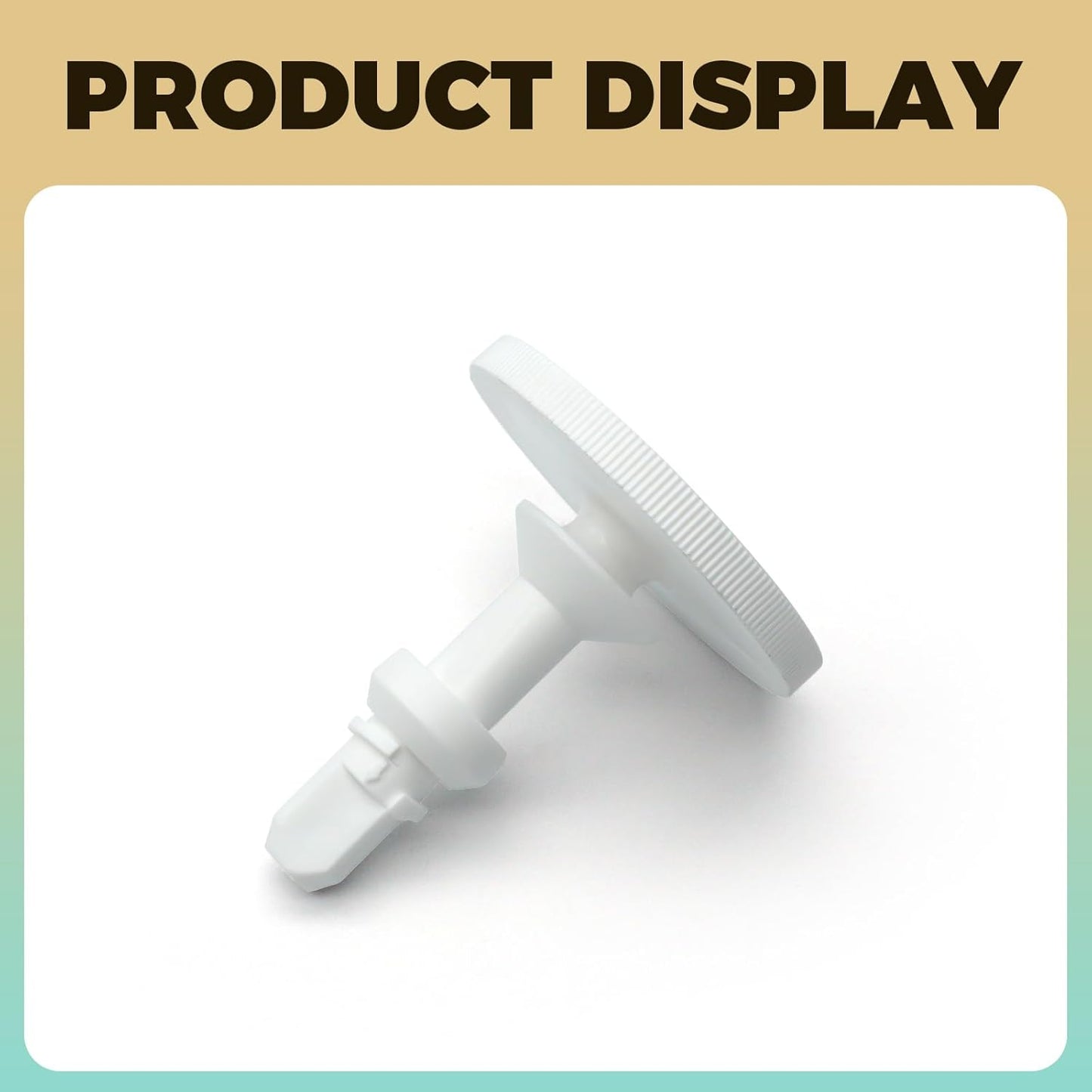 WD12X10284 Dishwasher Rinse Aid Dispenser Cap for GE, Dishwasher Fill Cap Assembly Replaces WD12X24238 WD12X409 WD12X10024 1472897