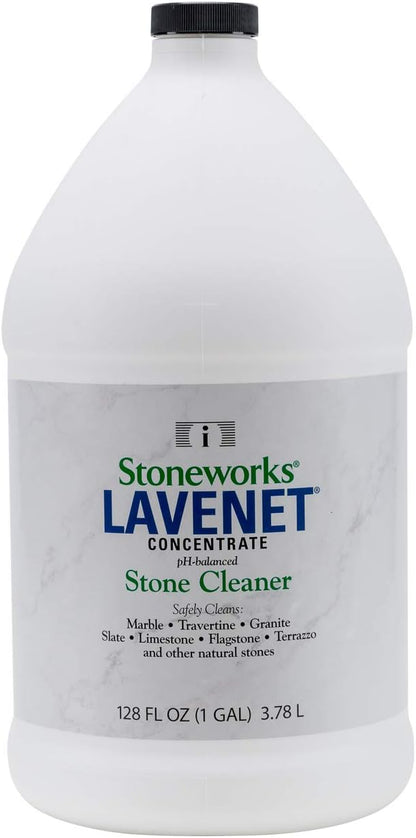 Lavenet Concentrate (1 Pint) pH-balanced cleaner for marble, granite, travertine, limestone, terrazzo, slate, flagstone and other natural stones