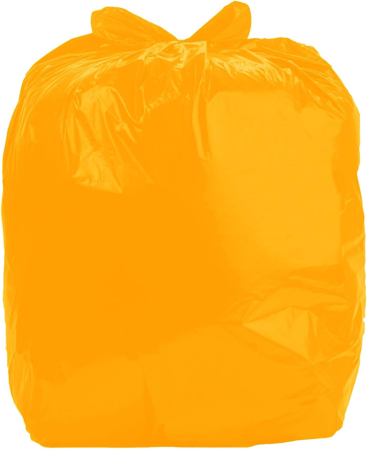 Ultrasac Heavy Duty 55 Gallon Clear Trash Bags - (Value 50 Pack) - 1.2 MIL equivalent Industrial Strength Plastic 37" x 54" for 50-55 Gal Cans -Fits Toter, Rubbermaid Brute, Carlislie Bronco etc.