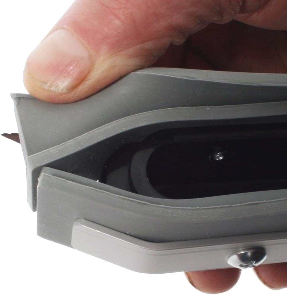 Cen-Tec Systems 94896 Wet/Dry Squeegee Vacuum Attachment with 1-Piece S-Wand, Aluminum