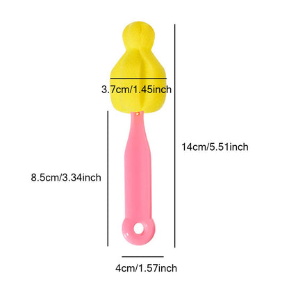 PayPie 14 Pack Bottle Nipple Cleaner Sponge Brush for Standard Nipples Scrubber