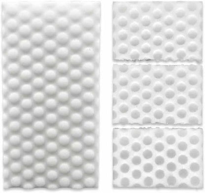 Heavy Duty Melamine Cleaning Sponge (2-Pack) – Multi-Surface Eraser Sponge, Breakable Power Blocks for Tough Stains, Grease & Scuffs, Kitchen, Bathroom, Walls & Deep Cleaning