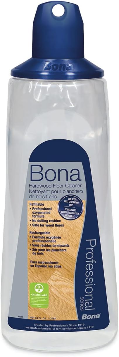 Bona® Hardwood Floor Cleaner Refill, 128 Fl Oz (Pack of 2)