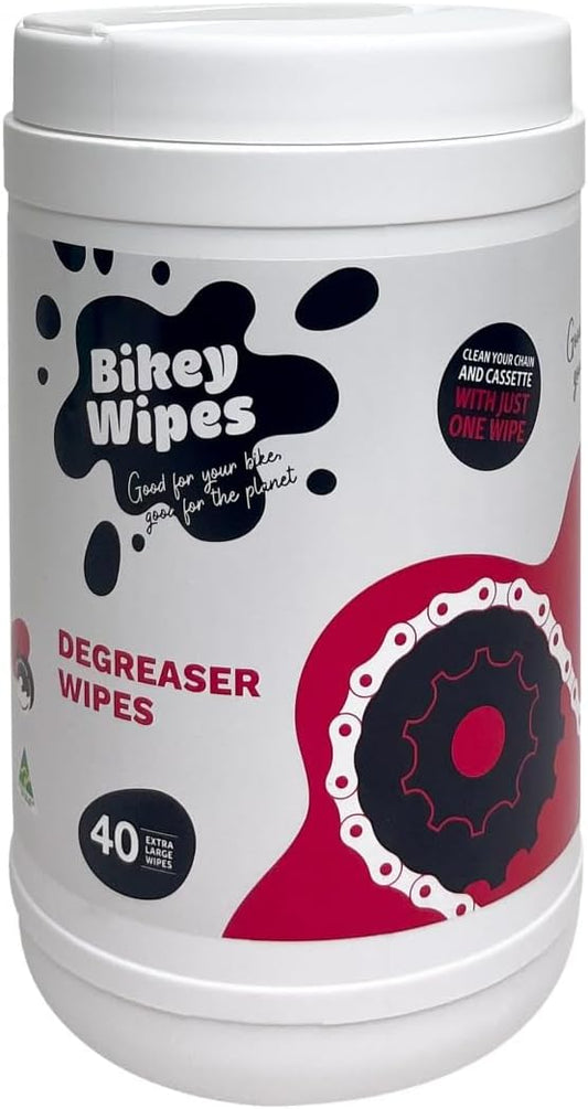 Degreaser Wipes for Chain & Cassette (40 Pieces)