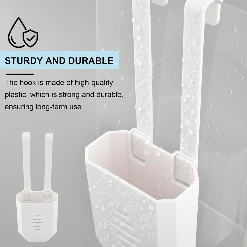 Toilet Tank Cleaning Tablet Holder,Hanging Bowl Cleaning Tablest Bracket,Keeping Tablets from Blocking Hole in Tank,Easy to Install,Fits Most Standard Toilet Tablets Tanks(2pcs)
