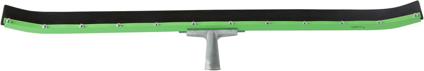 Restaurantware-SQUEEGEE ONLY: Clean Tek Professional 29.92 Inch Floor Squeegee, 1 Broom With Double Rubber Blade - Handle Sold Separately, Heavy-Duty, Steel Wiper For Concrete Floor