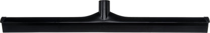 SPARTA 3656803 Plastic Floor Squeegee, Shower Squeegee, Heavy Duty Squeegee With Rubber Blade For Windows, Glass, Shower Doors, Floors, Windshields, 24 Inches, Black