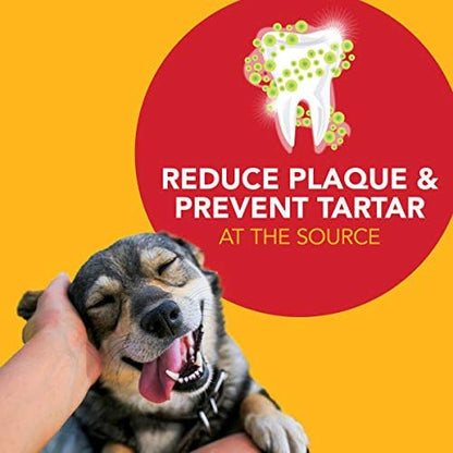 Petrodex Toothpaste for Dogs and Puppies, Cleans Teeth and Fights Bad Breath, Reduces Plaque and Tartar Formation, Enzymatic Toothpaste, Poultry Flavor, 6.2oz