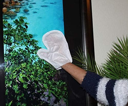 Artisan DUSTING MITT Replaces Microfiber Dusting Cloths, Dust Wipes, Feather Dusters. Grabs and Locks in Dust, Pet Hair, and Allergens for The Best Cleaning Possible Dual-Sided Disposable. 40 Mitts.